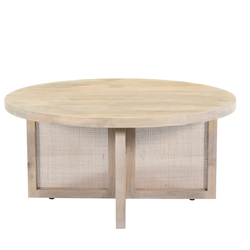 Natural Round Wyeth Coffee Table