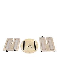 Natural Round Wyeth Accent Table