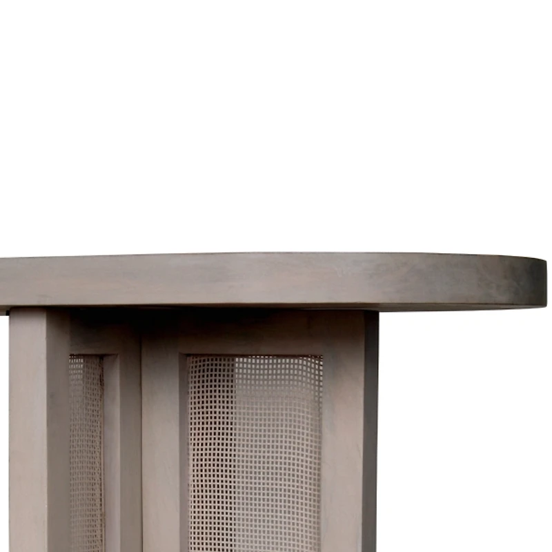 Gray Wood Wyeth Console Table