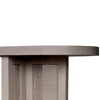 Gray Wood Wyeth Console Table