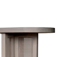Gray Wood Wyeth Console Table