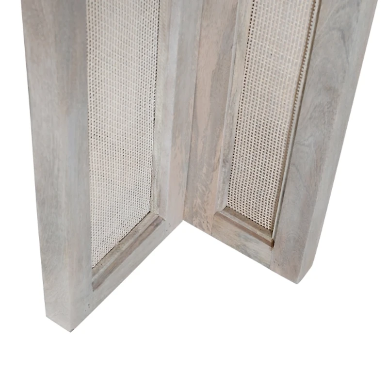 Gray Wood Wyeth Console Table