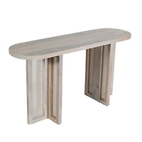 Gray Wood Wyeth Console Table