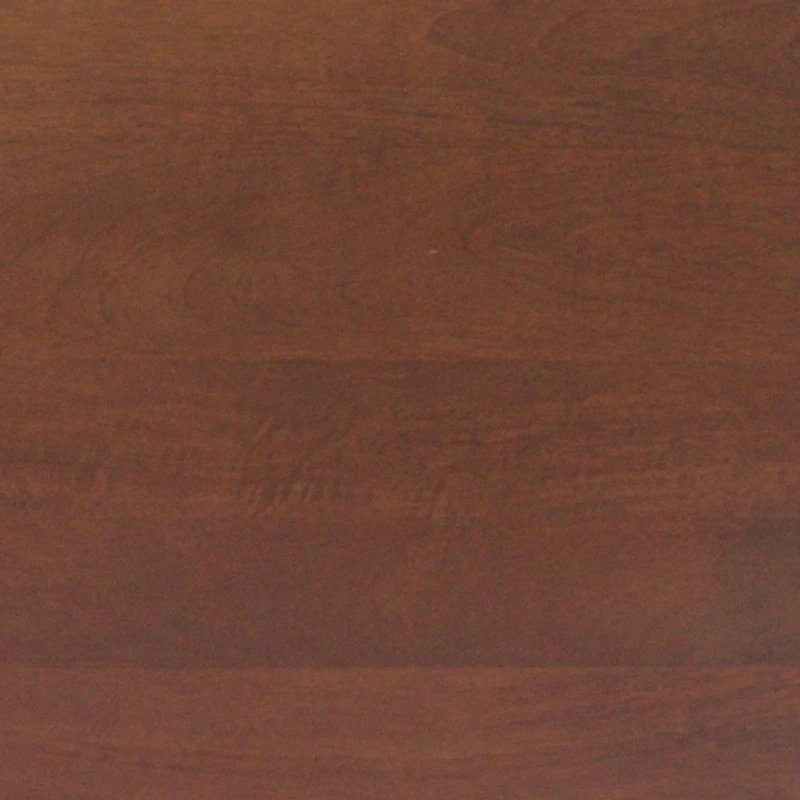 Brown and Brass Fluted Coffee Table