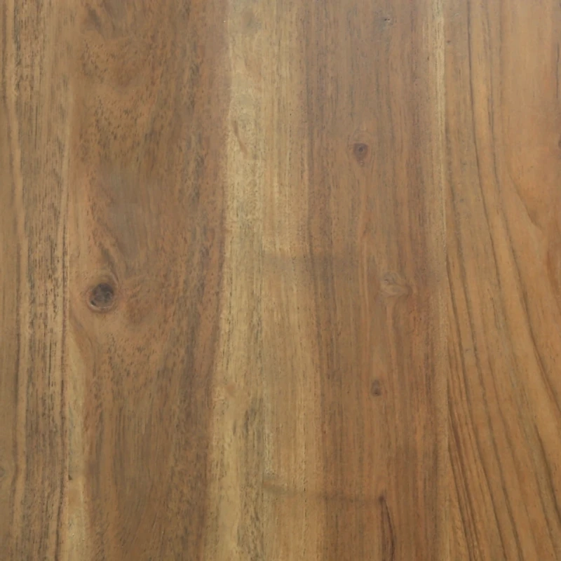 Light Brown Malibu Square Accent Table