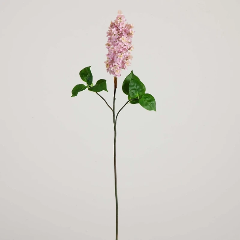 Pink Lilac Flower Stems, Set of 3