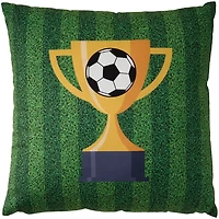 Plush Soccer Pillows, Set of 2