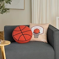 Plush Basketball Pillows, Set of 2