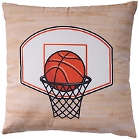 Plush Basketball Pillows, Set of 2