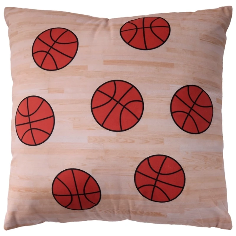 Plush Basketball Pillows, Set of 2