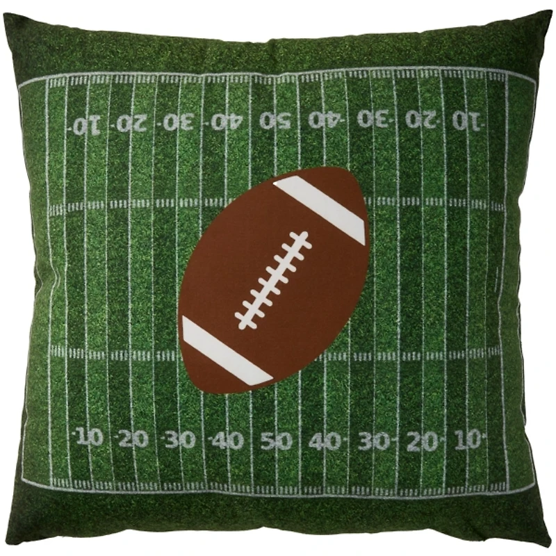 Plush Football Pillows, Set of 2