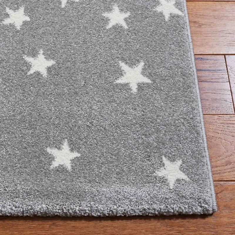Gray Moon Kids Area Rug
