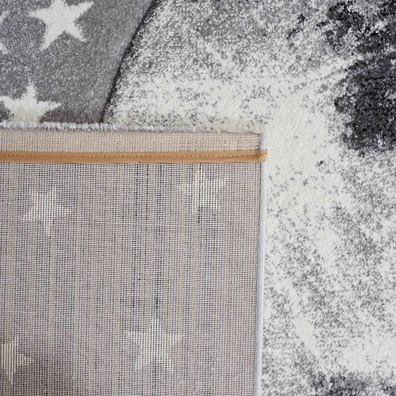 Gray Moon Kids Area Rug