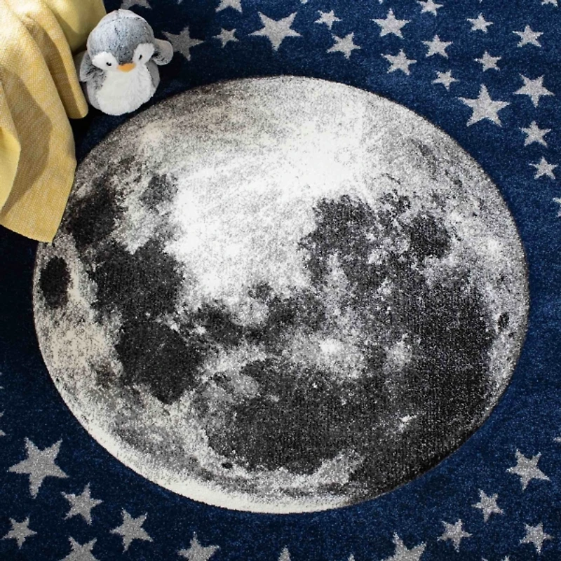 Blue Moon Kids Area Rug, 6x9