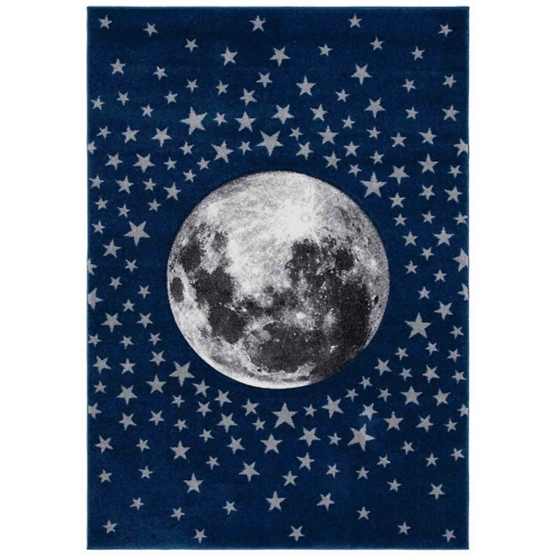 Blue Moon Kids Area Rug, 6x9