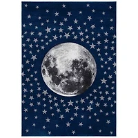Blue Moon Kids Area Rug, 6x9