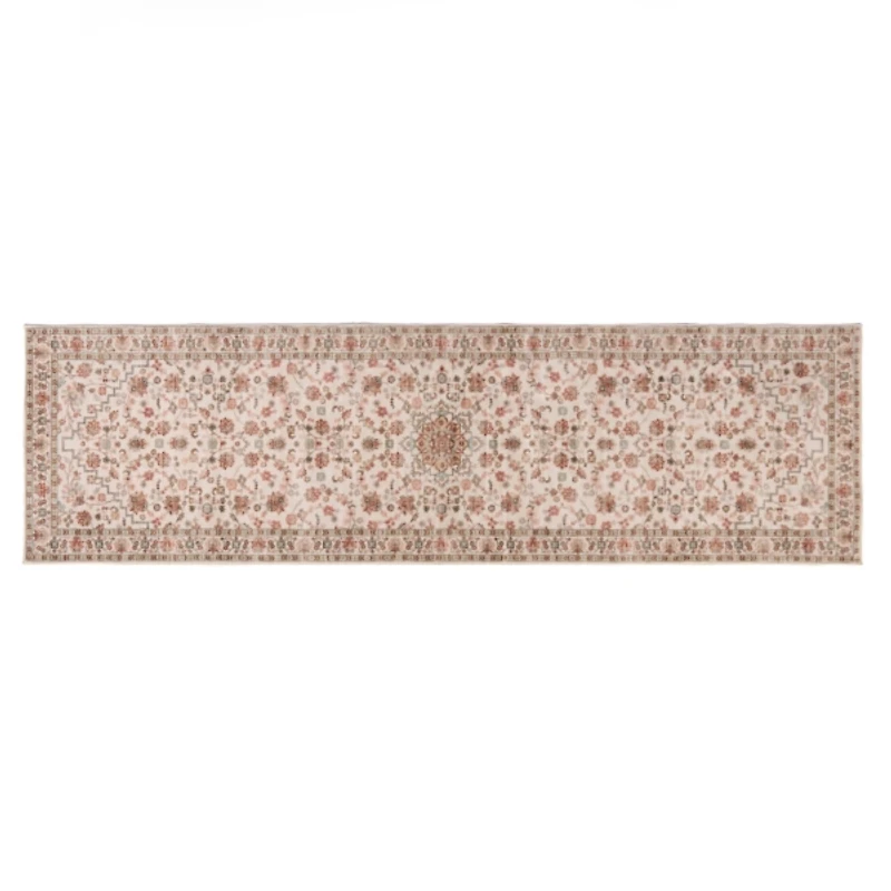 Penny Floral Washable Runner, 2x7
