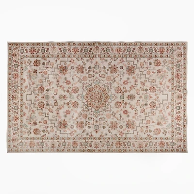 Penny Floral Washable Area Rug, 5x8