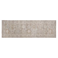 Ivory Bree Bordered Runner, 2x8