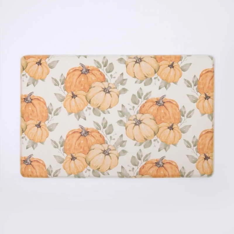 Harvest Pumpkins Kitchen Mat