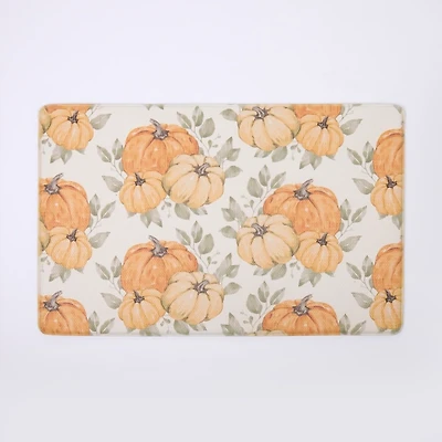 Harvest Pumpkins Kitchen Mat