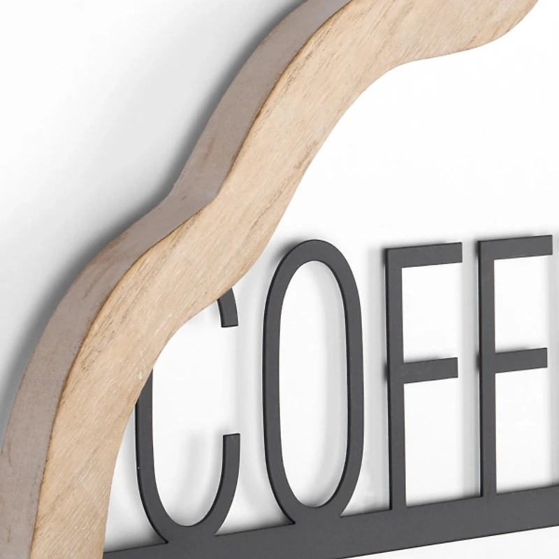 Coffee Bar Scalloped Wall Hooks