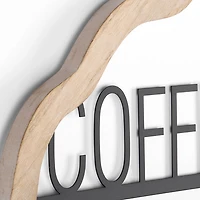 Coffee Bar Scalloped Wall Hooks