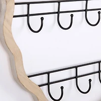 Coffee Bar Scalloped Wall Hooks