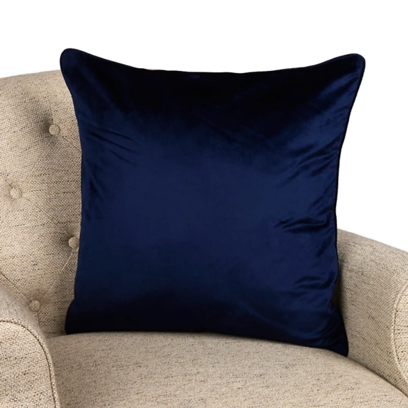 Navy Mayfield Toile Pillow