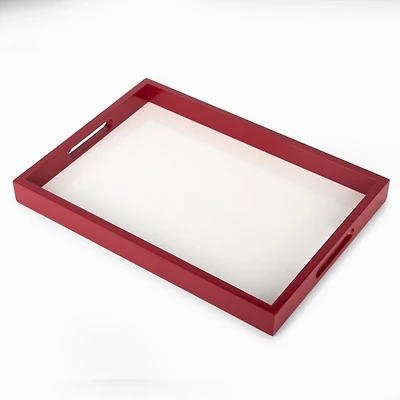 Crimson Game Day Decorative Tray
