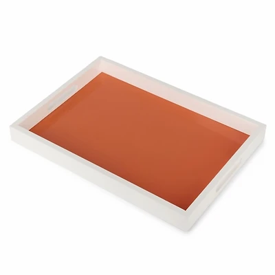 Burnt Orange Game Day Decorative Tray