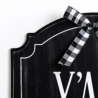 Y'all Come Eat Wall Plaque