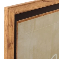 Green Grateful Framed Wall Plaque