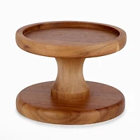 Acacia Wood Drink Dispenser Base