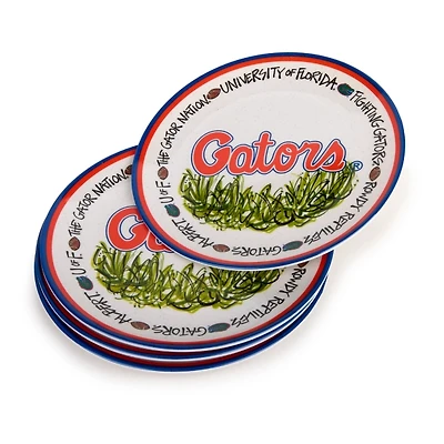 Florida Gators Dinner Plates, Set of 4