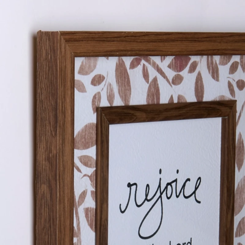 Rejoice Always Botanical Wall Plaque