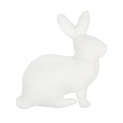 White Bunny Shaped Pillow