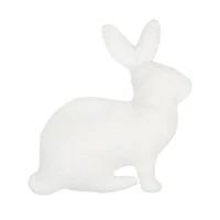 White Bunny Shaped Pillow
