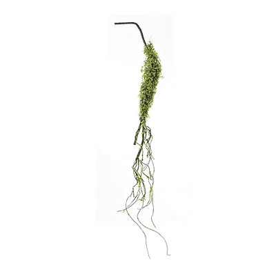 Moss Foliage Branch Stems, Set of 2