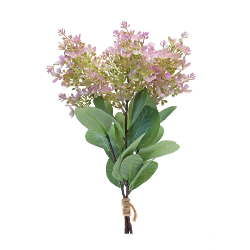 Pink Lilac Flower Bundles, Set of 2