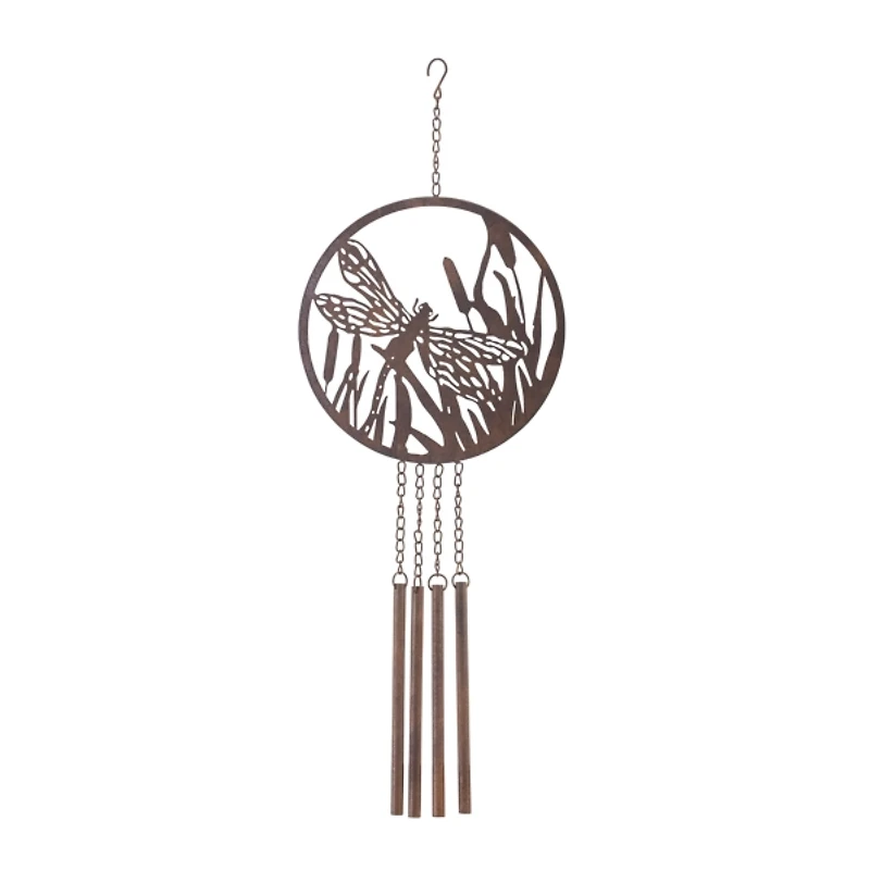 Bronze Dragonfly Wind Chime
