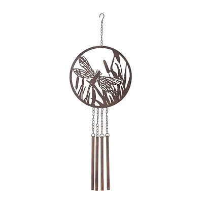 Bronze Dragonfly Wind Chime
