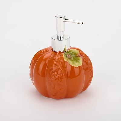 Pumpkin Ceramic Soap Pump