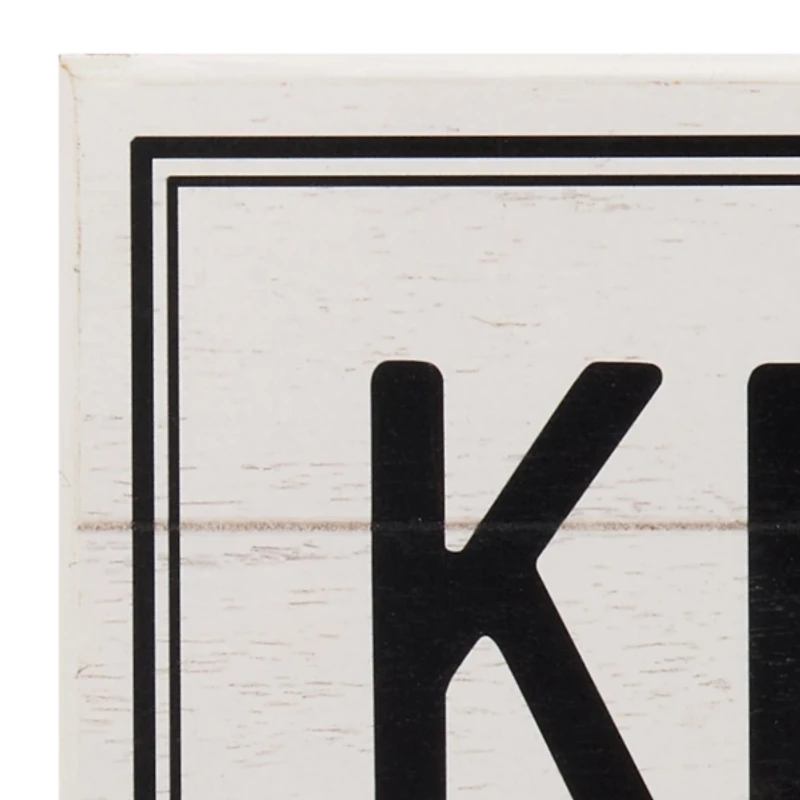 Keys White Wood Board Wall Hooks