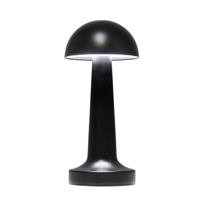 Metal Mushroom Mini Cordless Lamp