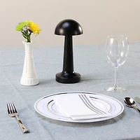 Metal Mushroom Mini Cordless Lamp