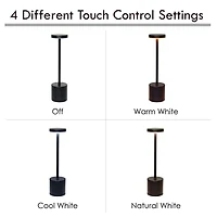 Metal Magic Disc Cordless Lamp