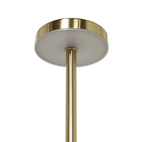 Gold Metal Magic Disc Cordless Lamp