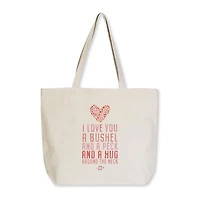 Bushel and Peck Canvas Tote Bag