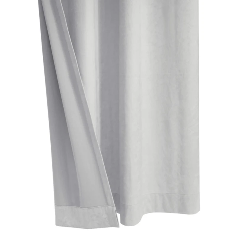 White Bristol Darkening Curtain Panel, 108 in.